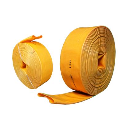 China Durable 4 Inch 6 Inch 10 Inch PVC Flexible High Pressure Water Pump Irrigation Lay Flat Discharge Hose for sale