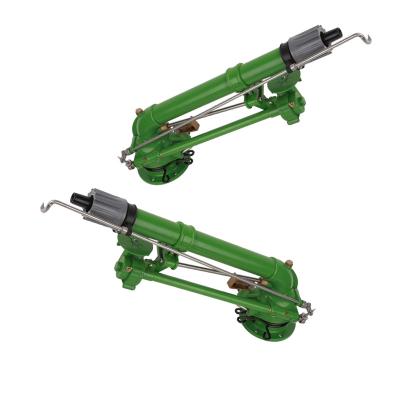 China Agricultural Gun 100m Rain Irrigation System Rust Proof Metal Large Green Gun Sprinkler Irrigation Or Dust Control for sale