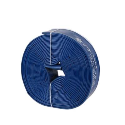 China Durable PVC High Pressure Flexible Irrigation Lay Flat Hose Drain Water Hose for sale