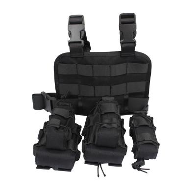 China Comfortable Wholesale Outdoor Tactical Leg Rig Bags For Men Police Drop Leg Pouch Bag for sale