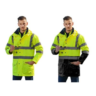 China High Visibility Durable Wearing Windproof And Waterproof Custom Police High Visibility Reflective Vest for sale