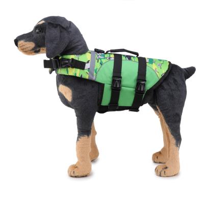 China Summer Viable Waterproof Reflective Dog Clothes Safety Dog Vest Dog Life Vest Swimming Vest for sale