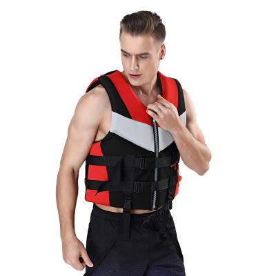 China Simple adult and children and children neoprene new and children neoprene life vest adult practical life jacket vest zipper for sale