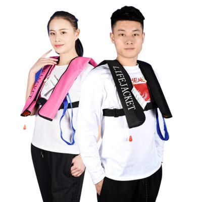 China Global water sports safety popular and accept OEM ODM inflatable life jacket for water sport for sale