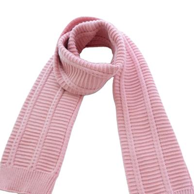 China 2022 Comfortable New Child's Winter And Autumn Warm 100% Cashmere Knitted Scarf for sale