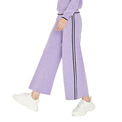 China New Style Women's Hot Selling Casual Merino Wool Anti-Static Knitting Long Pants for sale