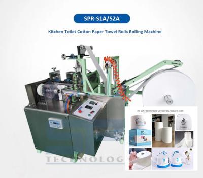 China Nonwoven Facial Tissue Kitchen Toilet Paper Towel Roll Towel Making S1S2 Easy-to-Use Automatic Cotton Tissue Kitchen Toilet Paper Tissue Towel Roll Towel Hand Towel Making machine line for sale