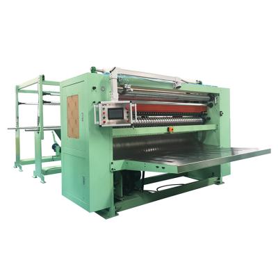 China Facial Tissue Nonwoven Handkerchief Processing Production Automatic Crinkle Cotton Facial Tissue Hand Towel Facial Tissue Folding Nonwoven Tissue Machine for sale