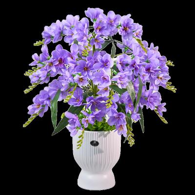 China Silk Hot selling Xiang Xuelan Mother's Day artificial flower arrangement bonsai for home decor for sale