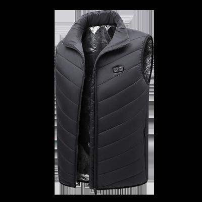 China QUICK DRY Polyester Men's Lightweight Heated Vest With Battery Pack for sale