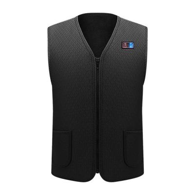 China 2022 energy saving QUICK DRY in cold winter 9 sector heating waterproof heated vest for sale