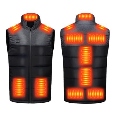 China Factory Price QUICK DRY 11 Zone Mode Far Infrared Heated Vest 2022 Battery For Heating Vest for sale