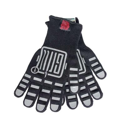 China Silicone Anti-slip Gloves Factory Sale High Temperature Heatproof Glove for sale