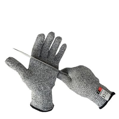 China Leisure Cut Gloves HPPE Knitted Kitchen Cut Proof Gloves Felling Cut Prevention Work Gloves for sale