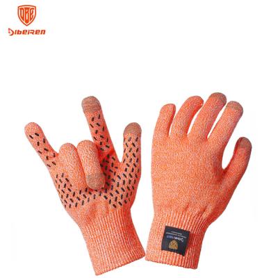 China Heavy Duty Outdoor Cutting Grip Ultra Heavy Duty Waterproof Gloves Breathable Waterproof Glove For Hunting Fishing Camping for sale