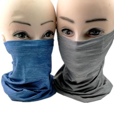 China Multifunctional Logo Scarf Face Shield Tube Headwear Comfortable Thermal Soft Custom Neck Cuff Bandana for sale