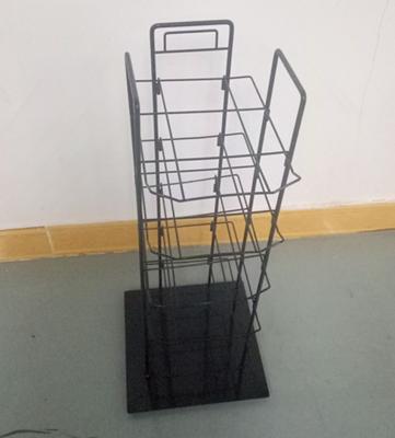 China Durable 5 Tier Hat Display Rack For Retail Store Metal Wire Hat Display Stand for sale