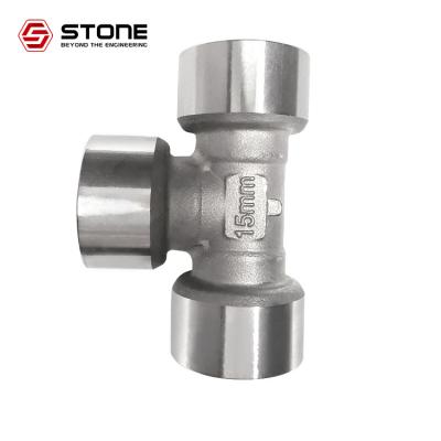 China OEM Stainless Steel Fluid Tee SS Press Fitting for sale