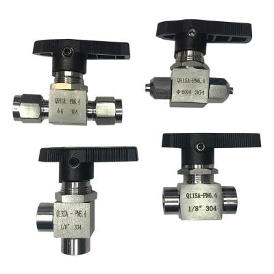 China Body/Ball/Stem: Stainless Steel; Seat: PTFE; Handle: Plastic Brass Water 1/2 - 4 Threaded Ball Valve for sale