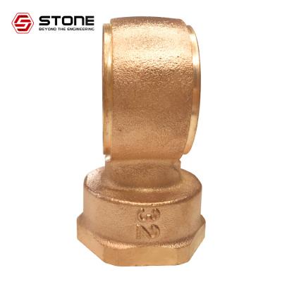 China - PED Bronze Casting Revolving Valve Housing Parts Valve for sale