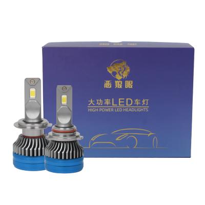 China 2021 3570 80mil Popular Super Bright Chips 90W 26000LM Car Led Headlight Lux Led Para Automobiles Universal for sale