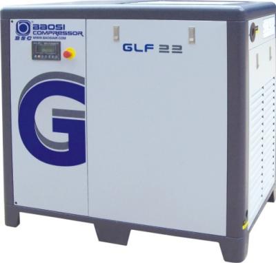 China Electric Low Pressure 8 bar Compact Air Compressor for Mine Industry , 22KW for sale