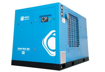 China Lubricated Two Stage Screw Compressor For Industrial Production , Food Industry for sale