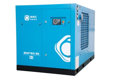 China High Efficiency Two Stage Screw Compressor With Direct Drive 1080x680x1200mm for sale