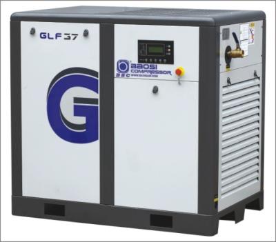 China 8 bar industriële roterende 37kW 6.3m compressor lucht schroef ³ /min 2950 t/min Te koop