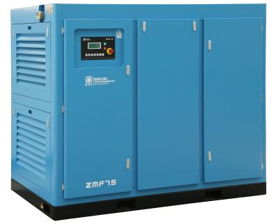 China De Elektrische Roterende Compressor in twee stadia van de Schroeflucht voor Medische, Chemische, Bouwmaterialen Te koop