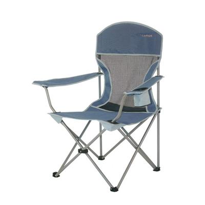 China New Modern Design Giant Folding Camping Chair With Foldable Cooler Bag For Outdoor Camping Chair for sale