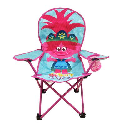 China Modern Camping Chair Folding Fishing Armchair Chair High Quality Durable Beach Chairs With Mesh Cup Holder for sale