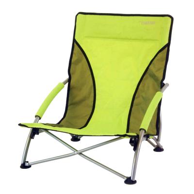 China Outdoor Beach Folding Metal Chair Easy-carry ideal for camping and backyard gatherings folding beach chair for sale