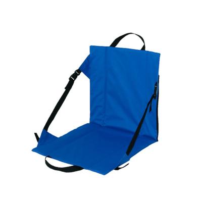 China Promotional Comfortable Kick Easy-carry Portable Stadium High Quality Metal Folding Beach Chair for sale