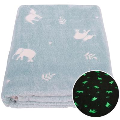 China PORTABLE Wholesale Soft Comfortable Touch 100% Polyester Breathable Baby Blanket For Kids for sale