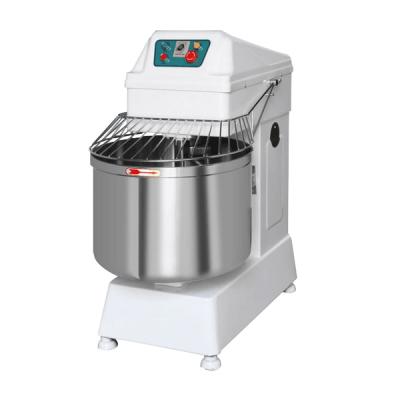 China Hot Spiral Mill Snacks Factory Sale Stainless Steel Bakery Appliances Dough Mixer Machine with 12.5Kg/35L for sale