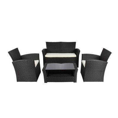 China Eco-freindly Garden Patio Outdoor Garden Sets Rattan Furniture Rattan Sofa Set for sale