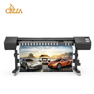 China Indoor Outdoor Advertisement Advertizing Company Easy To Use 1440dpi XP600 Plotter Eco Solvent Printer for sale