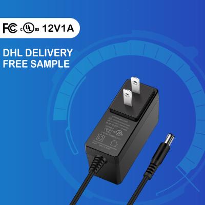 China Universal Input AC 110V to DC 12v 1A 2A CCTV Power Supply Box 12v Power Adapters 70*27.5*39MM for sale