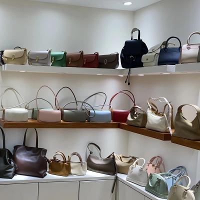 China Fashion Bags Genuine PU Leather Shoulder Bags\Fashion Free Design Comfortable\Durable For Retro Women Vintage Lady Bucket Bags for sale