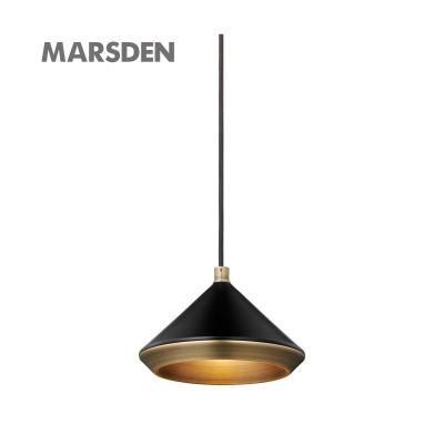 China MARSDEN G9 modern vintag industrial unique black aluminum Italian modern pendant lamp for sale