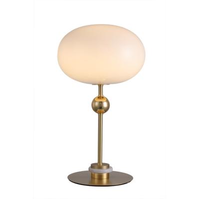 China MARSDEN modern modern decoration copper bedside restaurant hotel reading lamp marble table lamp for sale