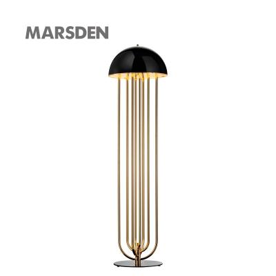 China MARSDEN fashion copper floor lamp modern home decorative standing floor lamp nordic modern luxury copper floor lamp for sale