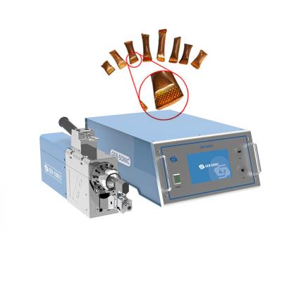 China Other Weld Cutting And Sealing Welding Machine Copper Ultrasonic Welder For Air Condition Metal Tube for sale