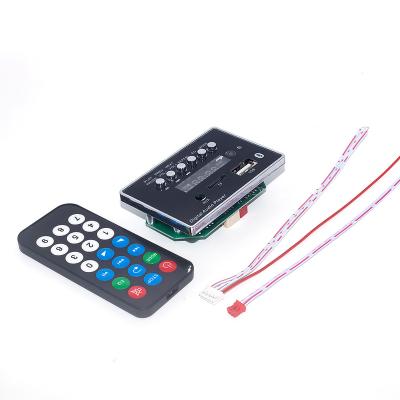 China Card Wireless MP3 WMA Decoder Board Car Audio USB TF FM Radio Module Color Screen MP3 Player with Remote Control for sale