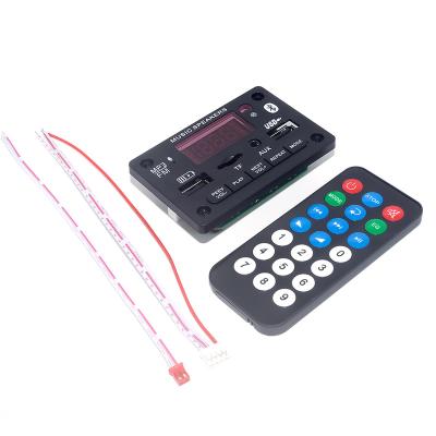 China Card Wireless Charging USB MP3 Decoder Player Module board 12V MP3 Audio for sale