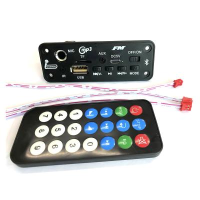 China Card Audio Kit Bluetooth FM Radio Kit Diagram Micro TF Card Mini PCB USB MP3 Player Circuit Board for sale