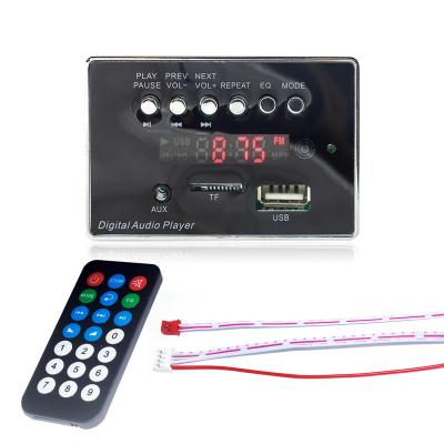 China Card 5V Digital LED Screen Remote Control Common No Bluetooth Car MP3 Decoding Board Module for sale