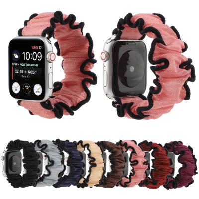 China Adjustable Elastic Scrunchie Band for Apple Watch Band 38mm 42mm,iwatch Band Series 5 4 3 2 1 for sale