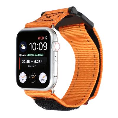 China IVAPPON Adjustable Hook Buckle Sport For Apple Watch Strap 38mm Strap Camouflage Fastener Nylon Watch Band 42mm for sale